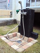 香川県　高松市　ペット可賃貸　ドッグラン　ペット用足洗い場